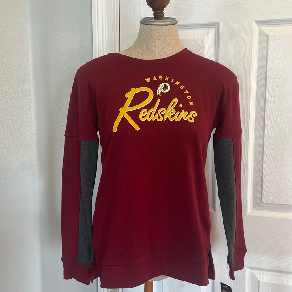 Sweatshirt Washington Redskins official NFL team apparel girls 14 L